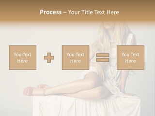 Young Portrait Glamour PowerPoint Template