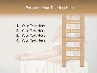 Young Portrait Glamour PowerPoint Template