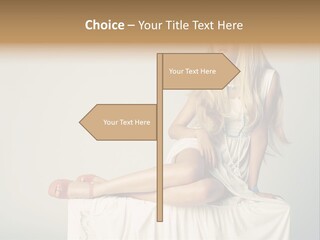 Young Portrait Glamour PowerPoint Template