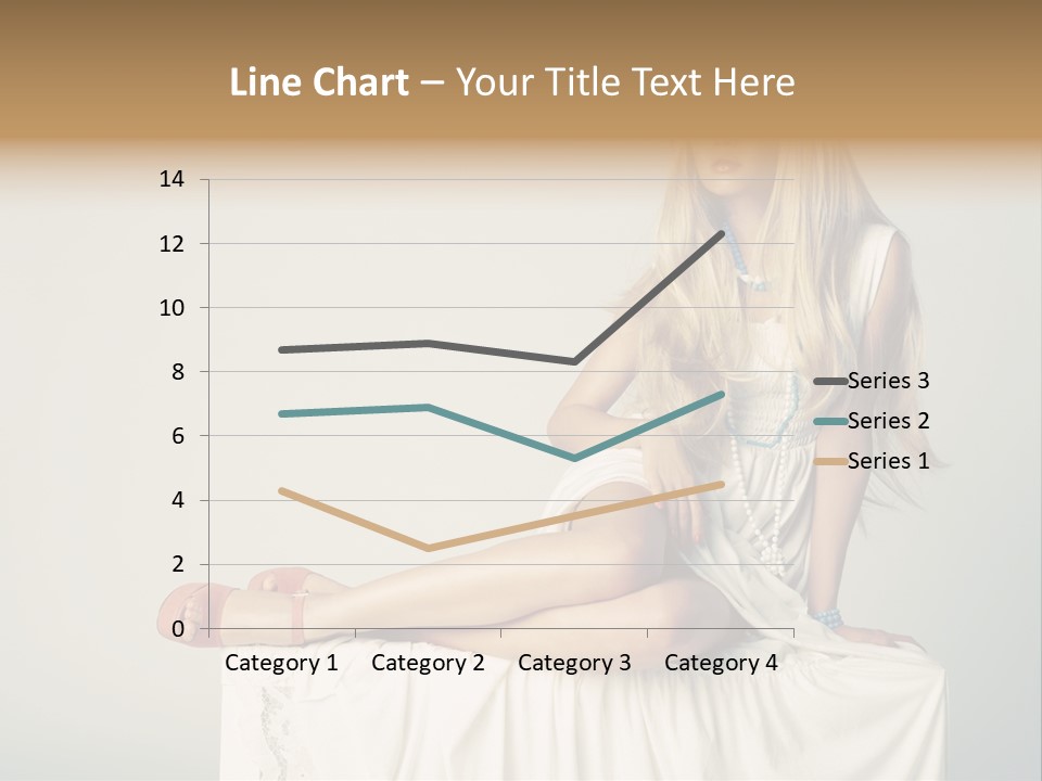 Young Portrait Glamour PowerPoint Template