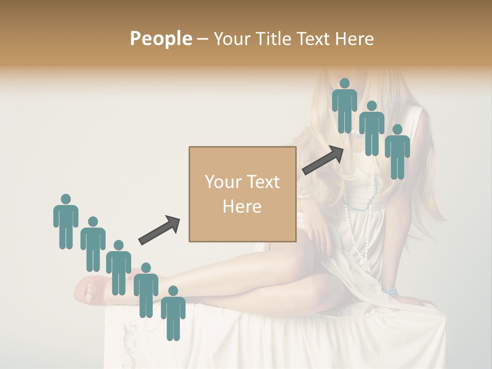 Young Portrait Glamour PowerPoint Template