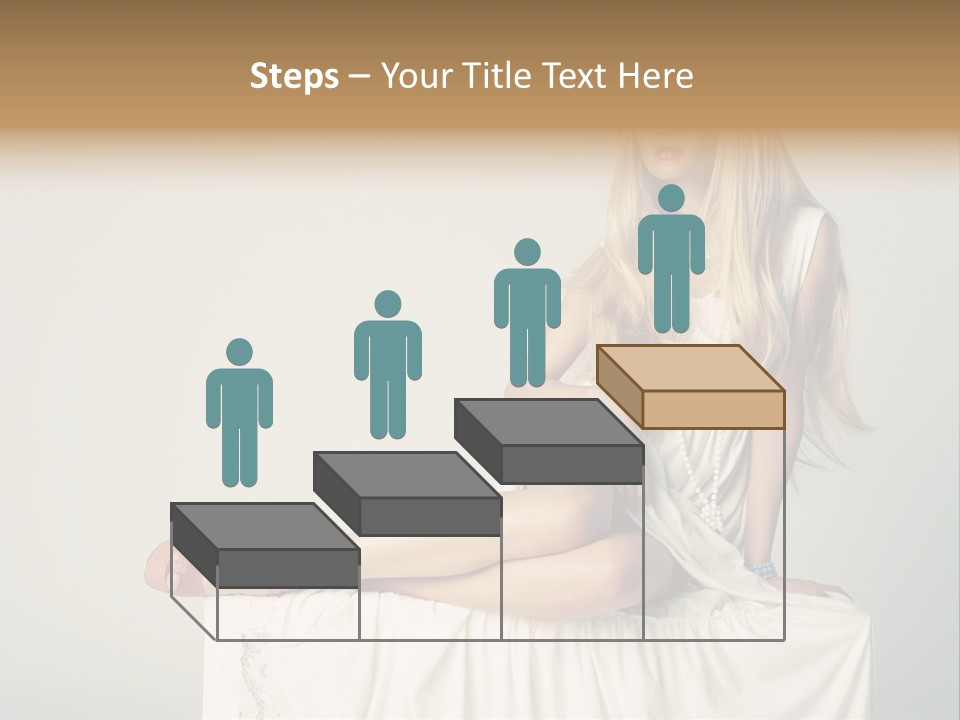 Young Portrait Glamour PowerPoint Template