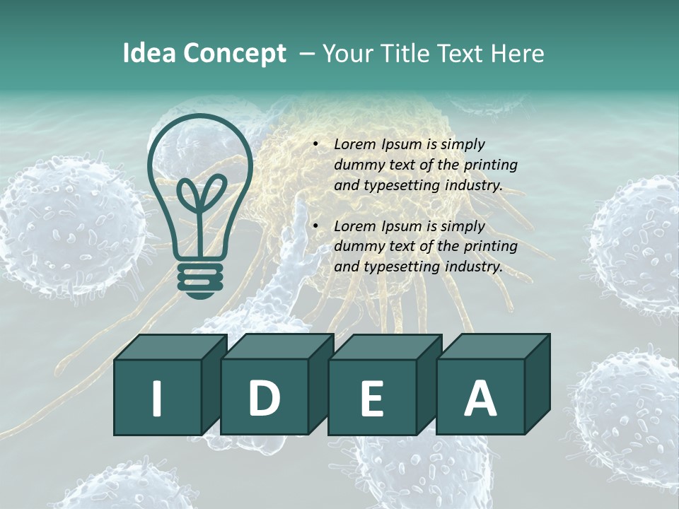 Crayfish Antibody Credit PowerPoint Template