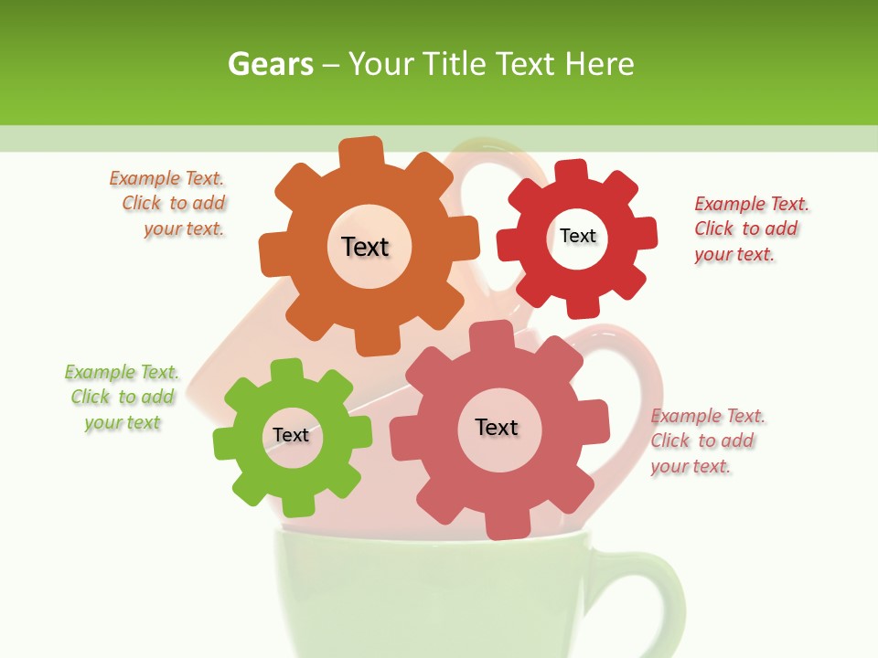 Table Red Breakfast PowerPoint Template