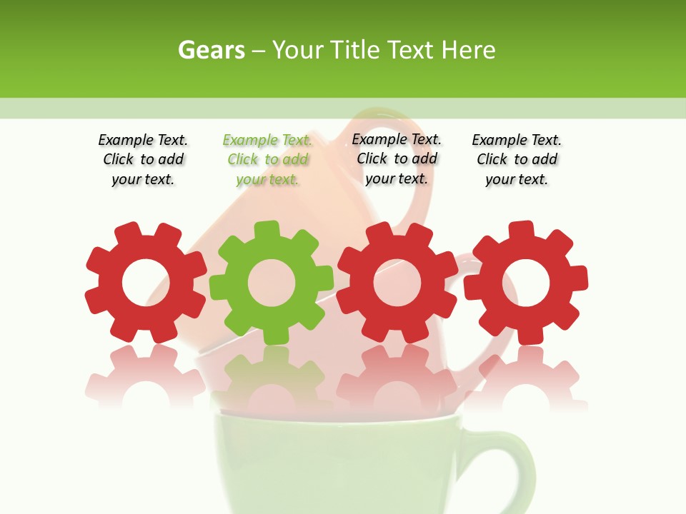 Table Red Breakfast PowerPoint Template