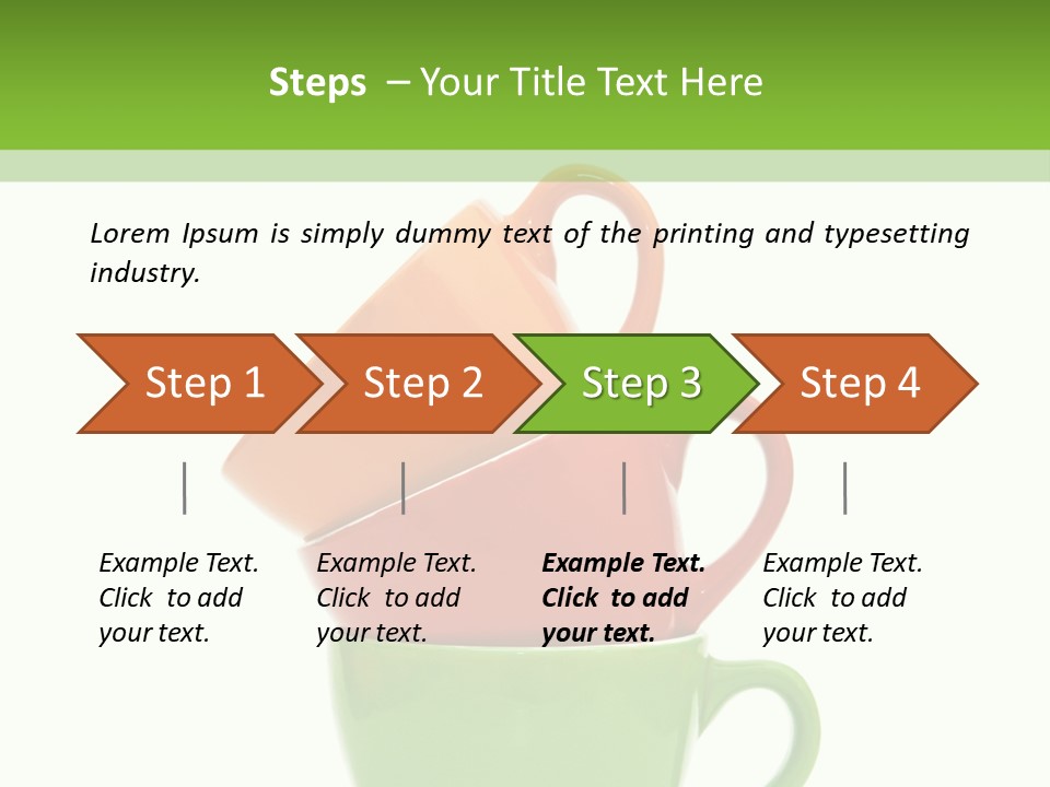 Table Red Breakfast PowerPoint Template