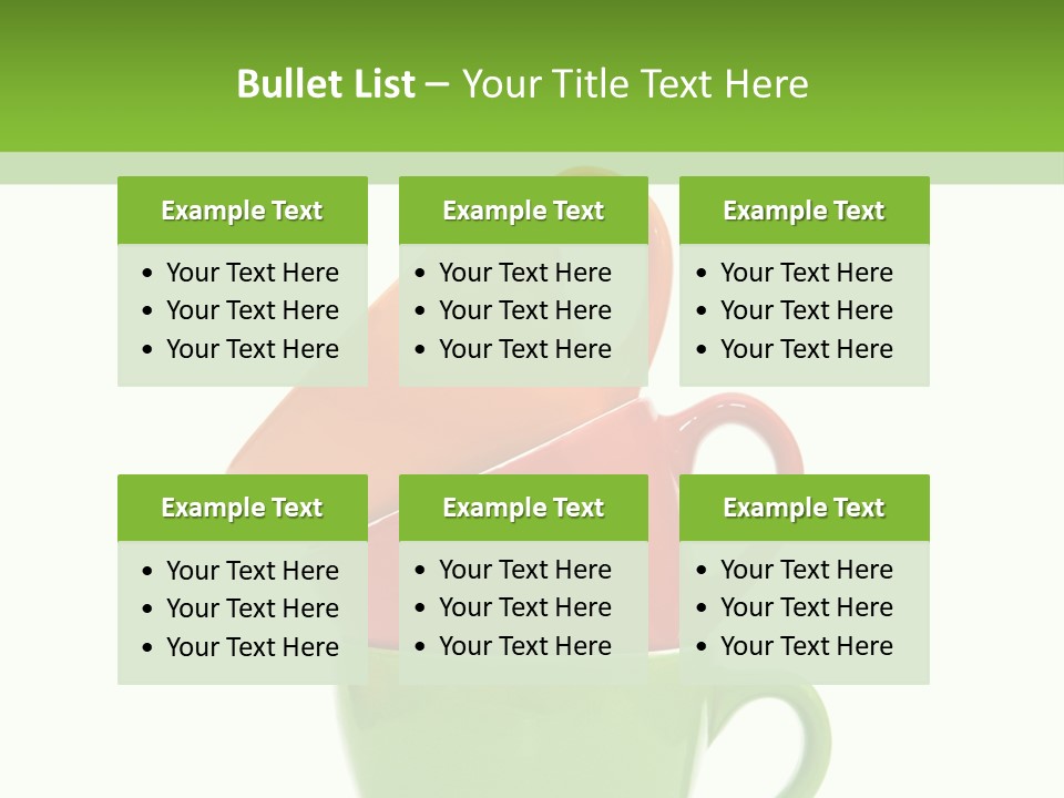 Table Red Breakfast PowerPoint Template