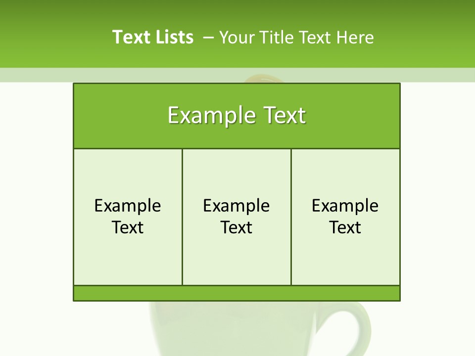 Table Red Breakfast PowerPoint Template
