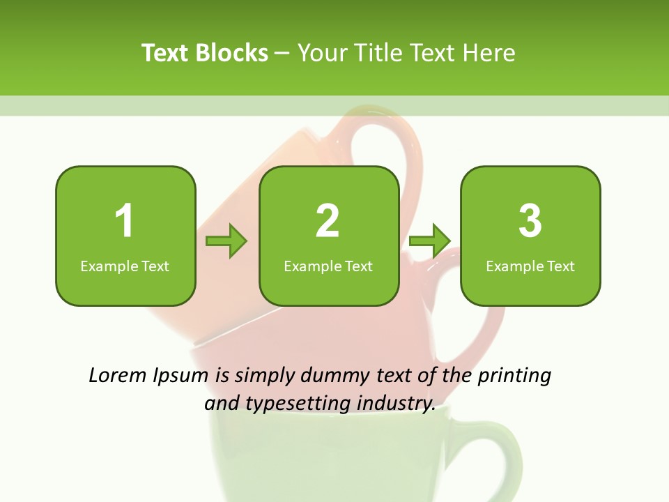 Table Red Breakfast PowerPoint Template