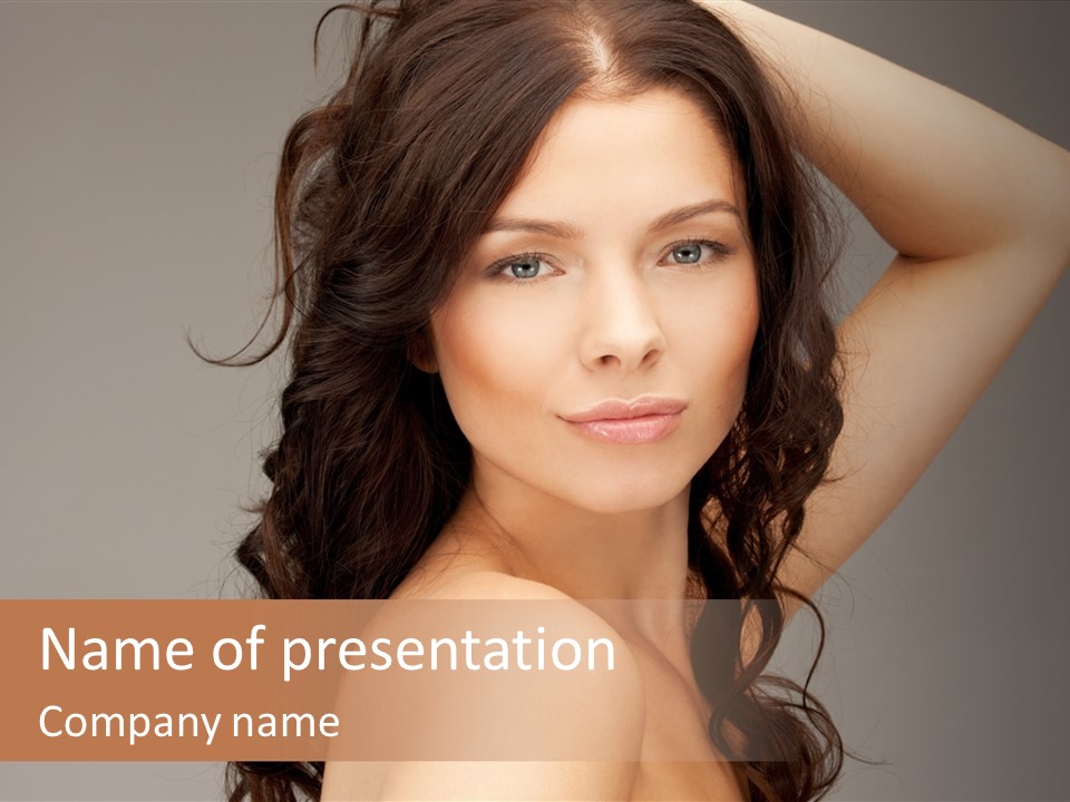 Hand Freshness Attractive PowerPoint Template