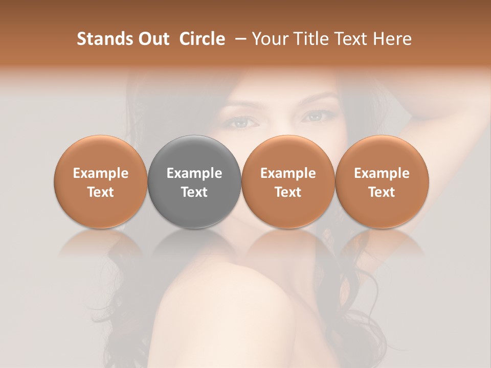 Hand Freshness Attractive PowerPoint Template