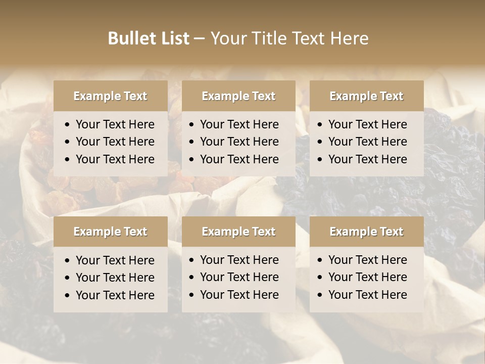 Organic Vegetarian Blue PowerPoint Template