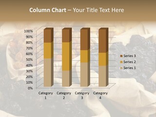 Organic Vegetarian Blue PowerPoint Template