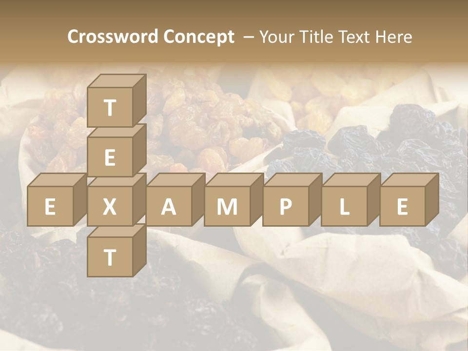 Organic Vegetarian Blue PowerPoint Template