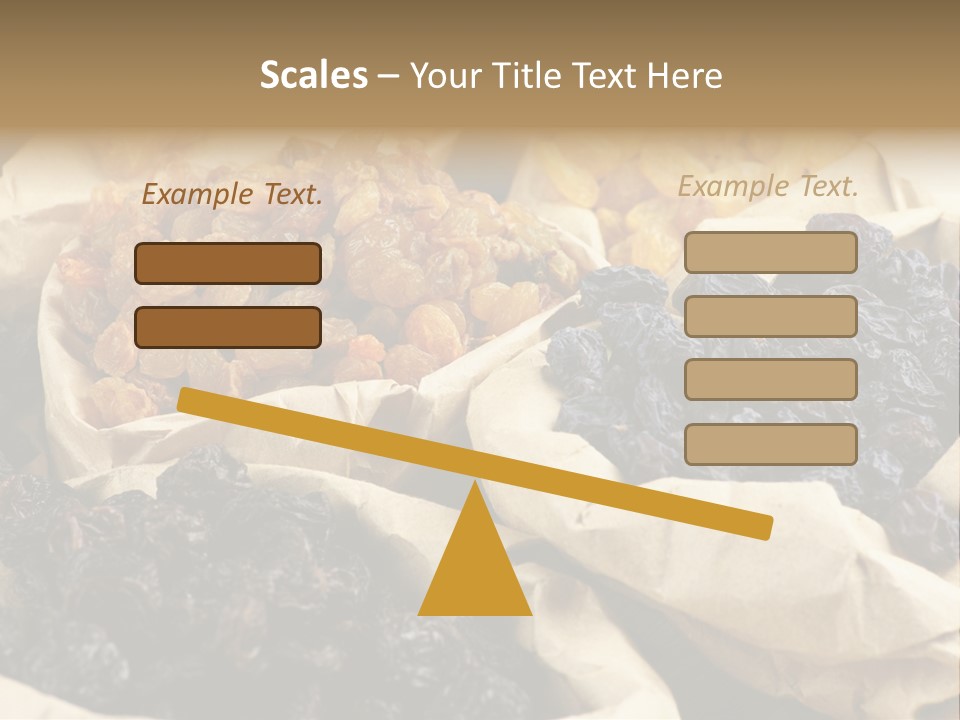 Organic Vegetarian Blue PowerPoint Template