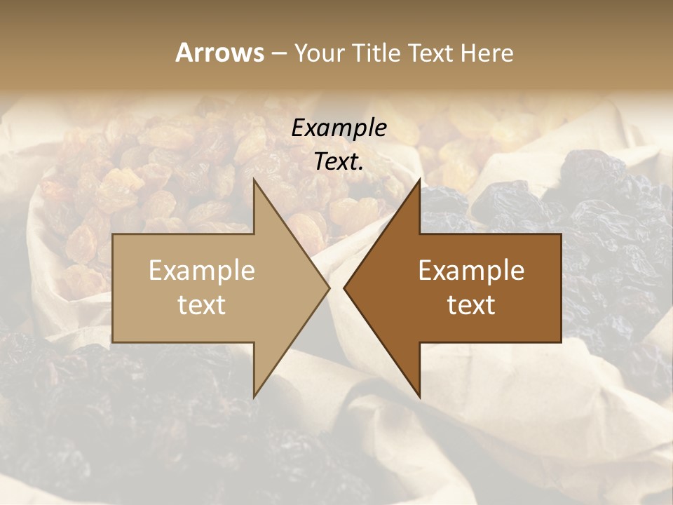 Organic Vegetarian Blue PowerPoint Template