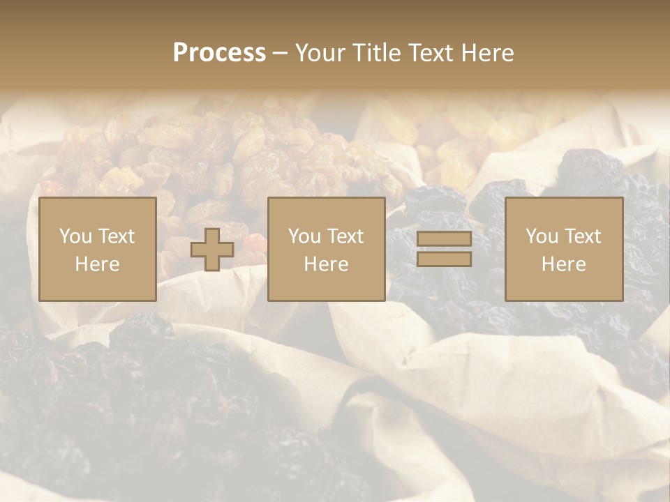 Organic Vegetarian Blue PowerPoint Template