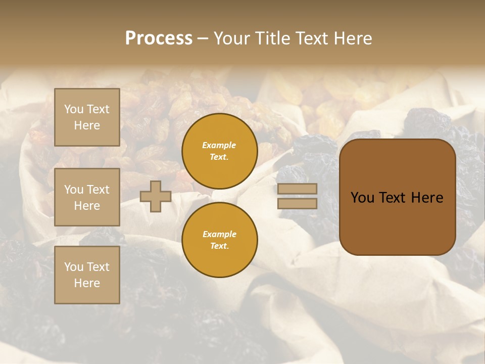 Organic Vegetarian Blue PowerPoint Template