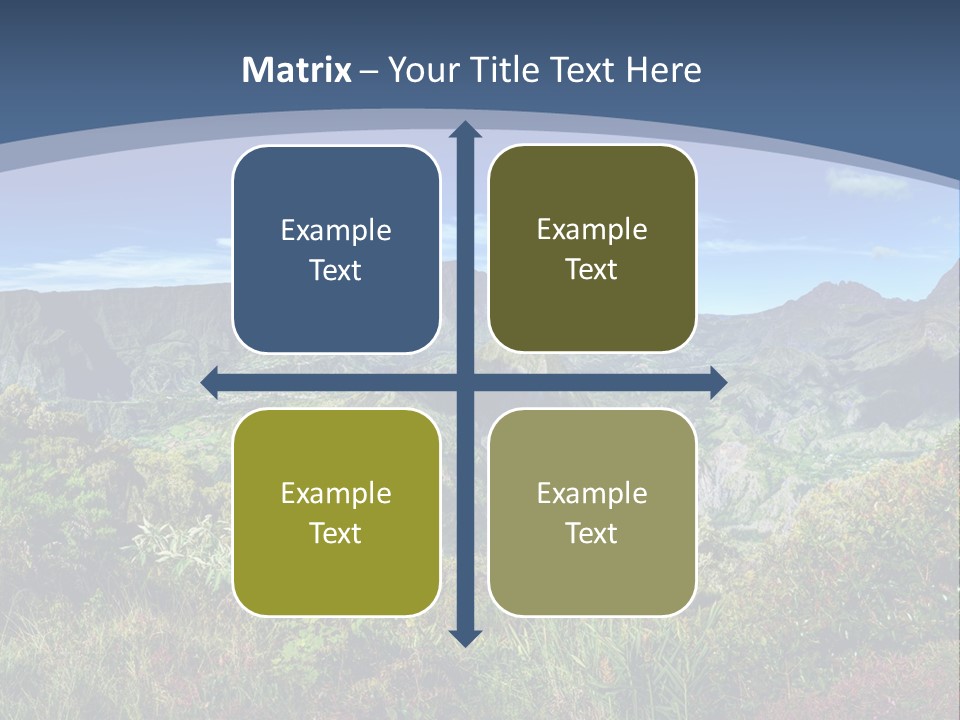 Italian Dinner Basil PowerPoint Template