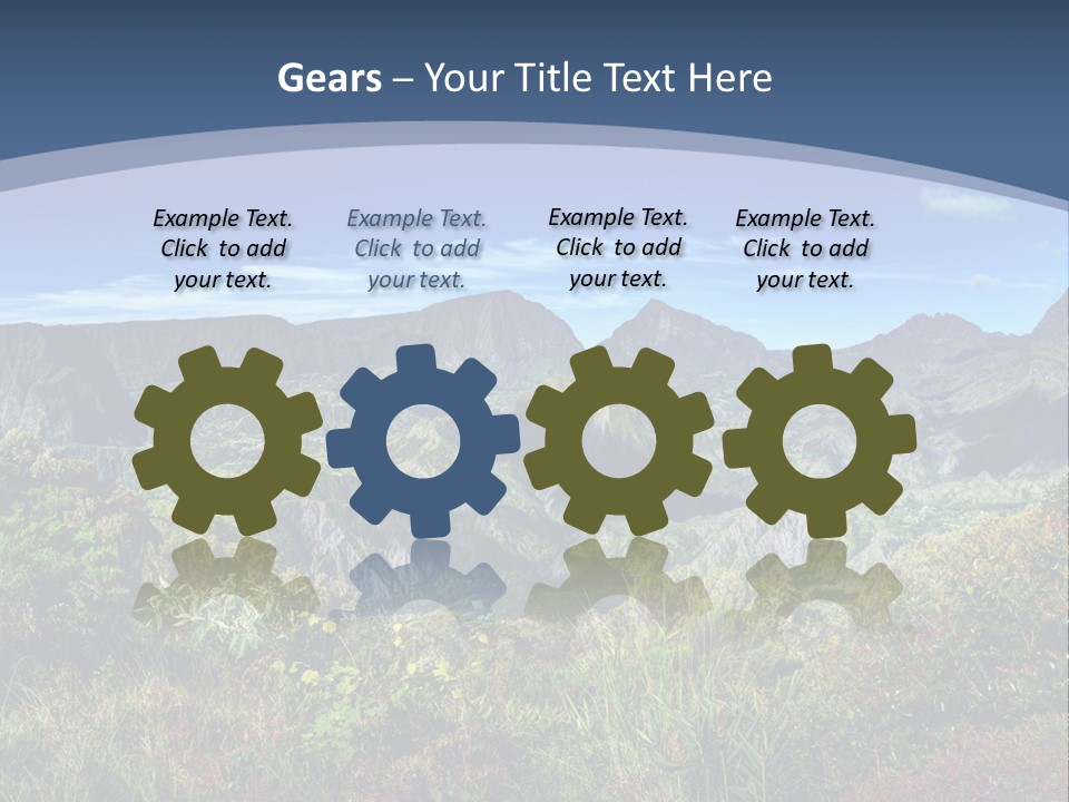 Italian Dinner Basil PowerPoint Template