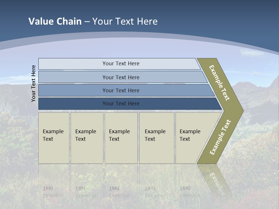 Italian Dinner Basil PowerPoint Template