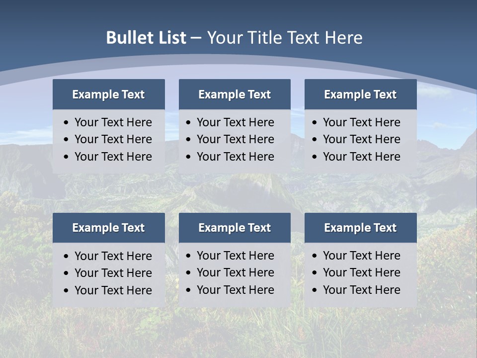 Italian Dinner Basil PowerPoint Template