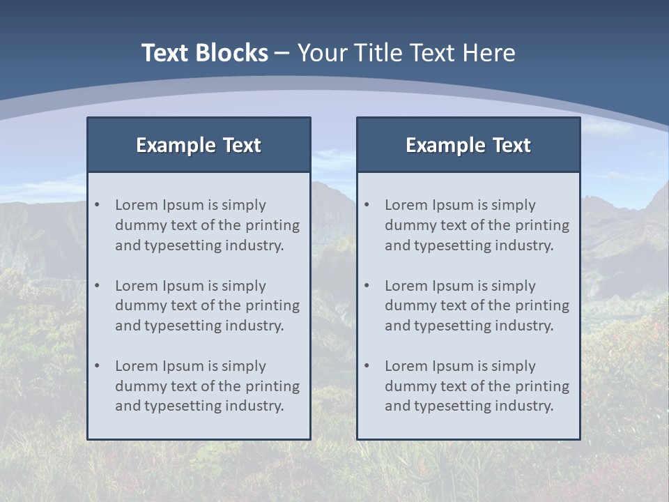 Italian Dinner Basil PowerPoint Template