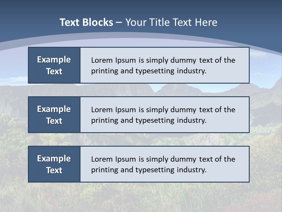 Italian Dinner Basil PowerPoint Template