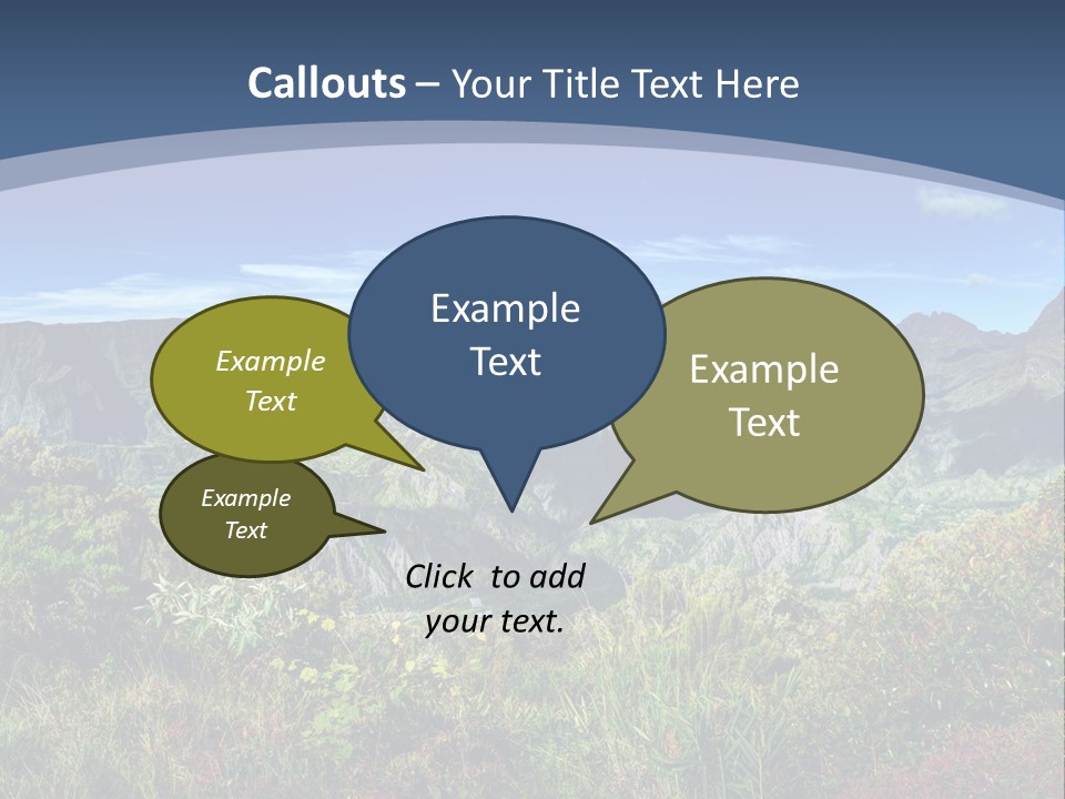 Italian Dinner Basil PowerPoint Template