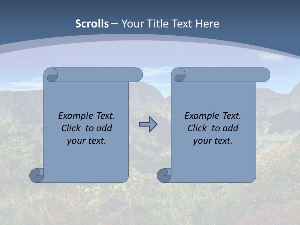 Italian Dinner Basil PowerPoint Template