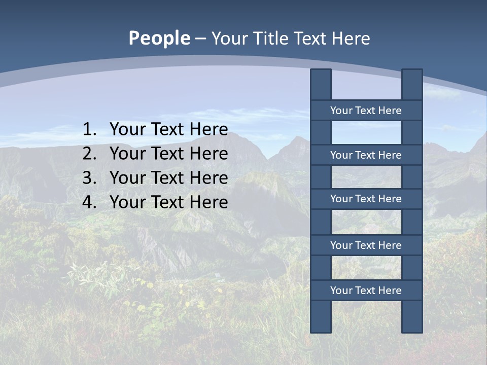 Italian Dinner Basil PowerPoint Template