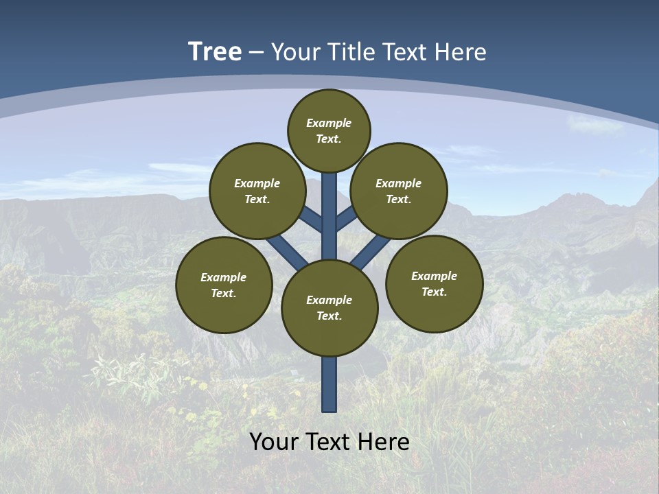 Italian Dinner Basil PowerPoint Template