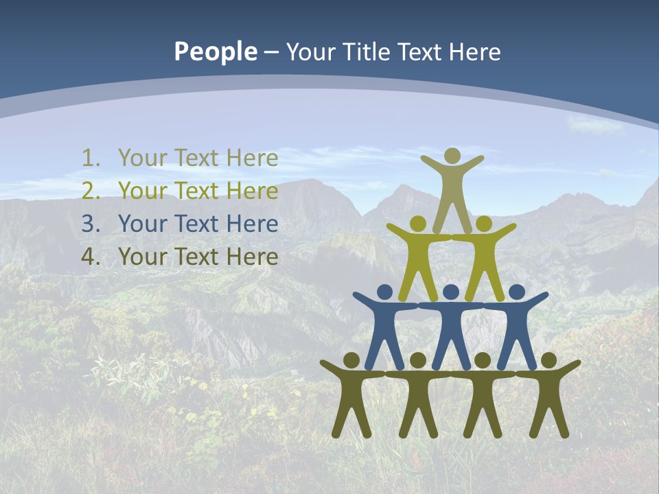 Italian Dinner Basil PowerPoint Template