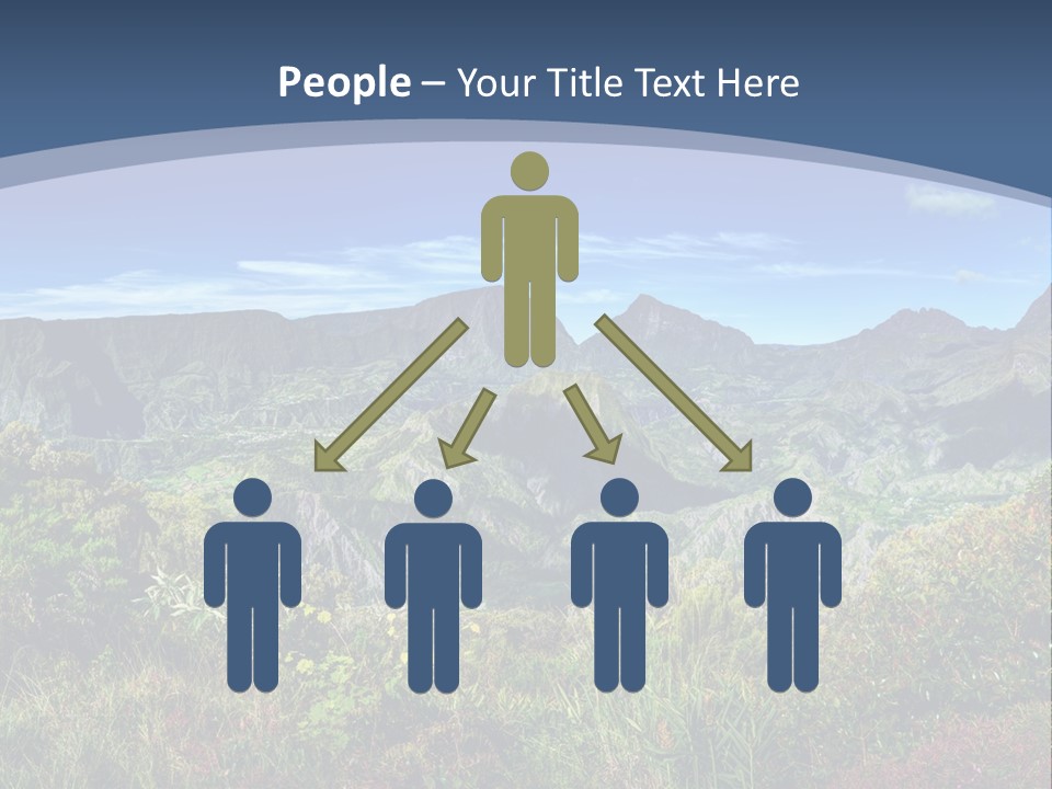 Italian Dinner Basil PowerPoint Template