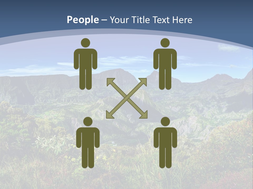 Italian Dinner Basil PowerPoint Template