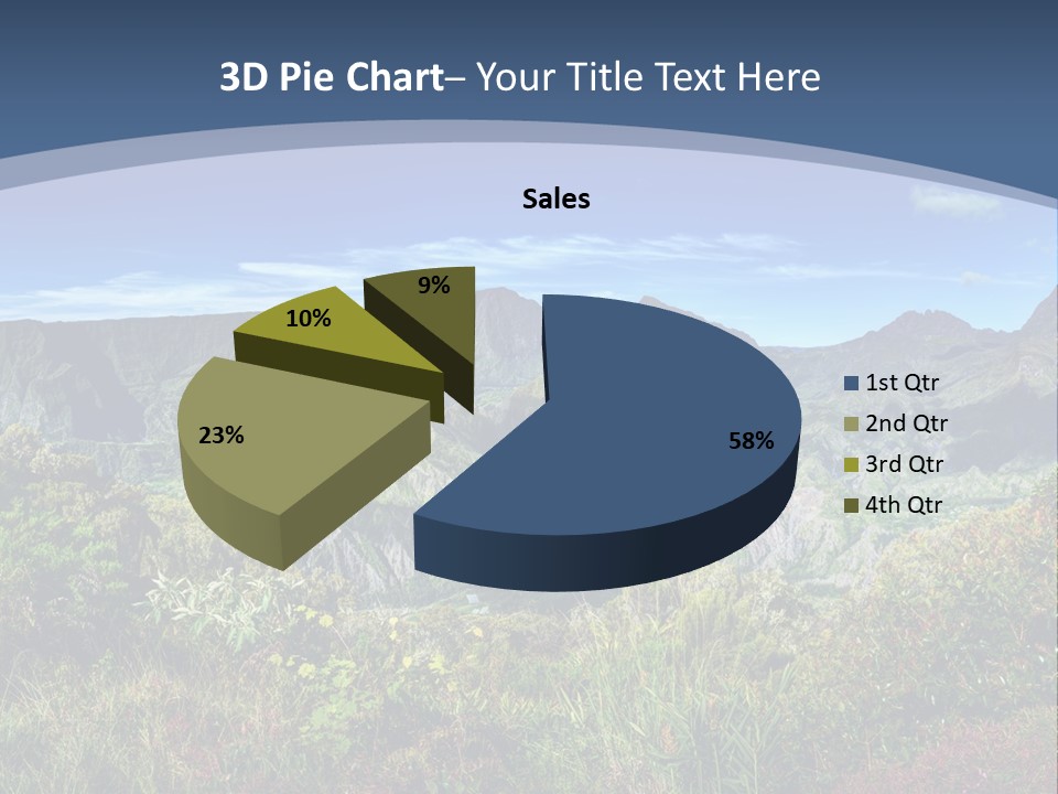Italian Dinner Basil PowerPoint Template
