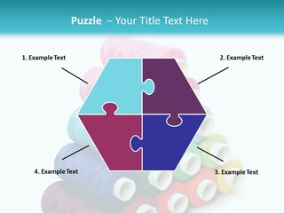 Multiple Row Spectrum PowerPoint Template