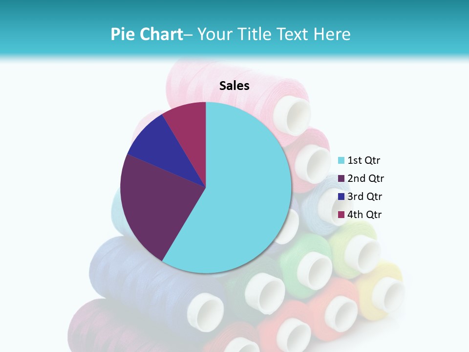 Multiple Row Spectrum PowerPoint Template