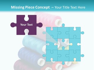 Multiple Row Spectrum PowerPoint Template