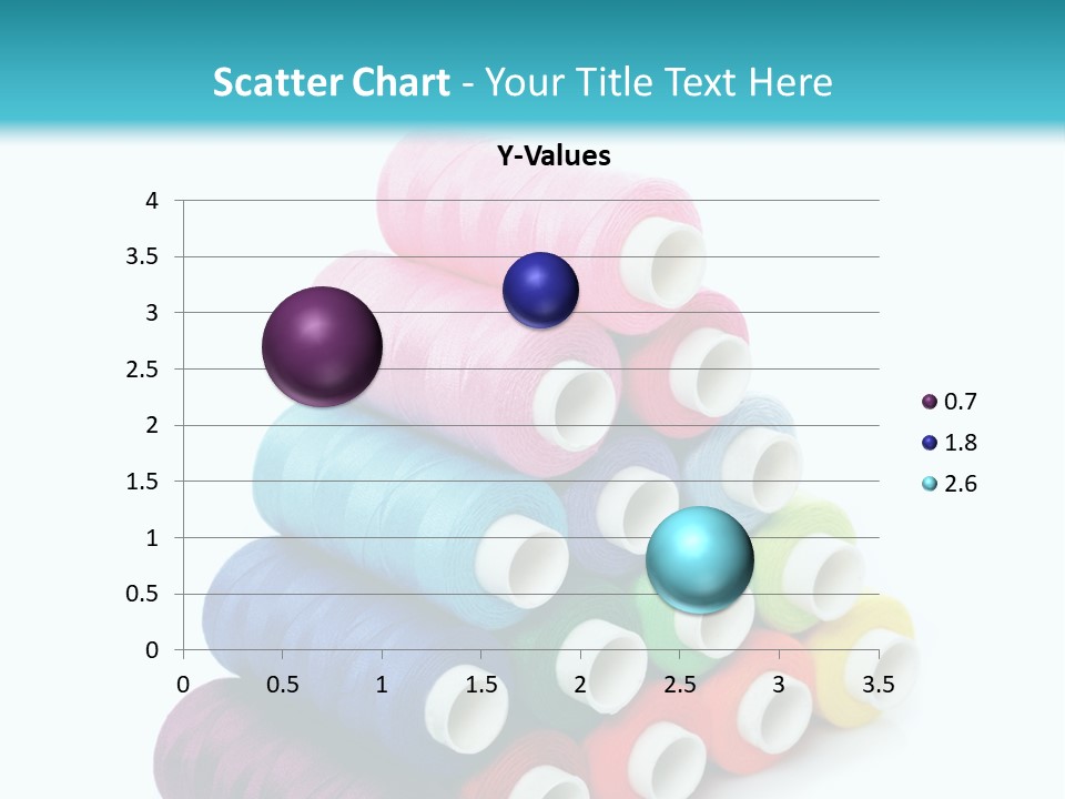 Multiple Row Spectrum PowerPoint Template
