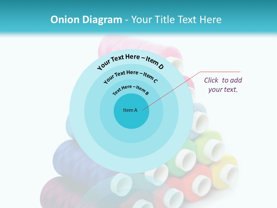 Multiple Row Spectrum PowerPoint Template
