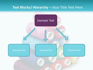 Multiple Row Spectrum PowerPoint Template