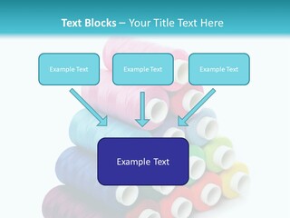 Multiple Row Spectrum PowerPoint Template