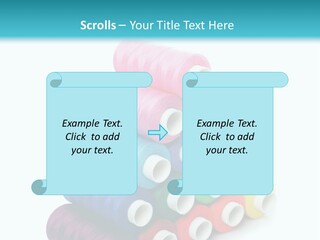 Multiple Row Spectrum PowerPoint Template