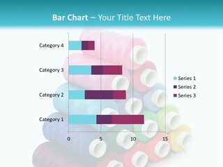 Multiple Row Spectrum PowerPoint Template