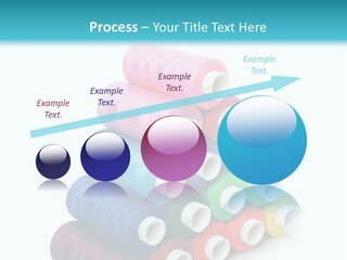 Multiple Row Spectrum PowerPoint Template
