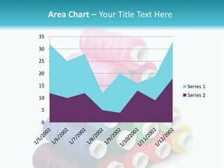 Multiple Row Spectrum PowerPoint Template