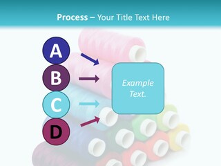 Multiple Row Spectrum PowerPoint Template