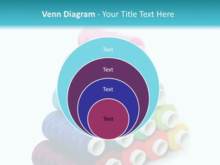 Multiple Row Spectrum PowerPoint Template