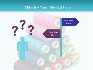 Multiple Row Spectrum PowerPoint Template